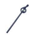 thumbnail image 2 of SKY Treble Clef Shaped Pencil with Eraser Blue Color Great Gift Educational Music Toy Pack of Three, 2 of 2
