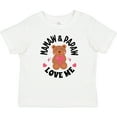 thumbnail image 3 of Inktastic Mamaw and Papaw Love Me Grandchild Bear Girls Baby T-Shirt, 3 of 5