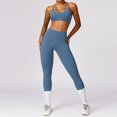 thumbnail image 1 of Ropa de yoga cepillada de primavera, ropa deportiva ajustada para correr y ropa deportiva de secado rápido para uso externo., 1 of 2