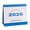 Blue, variant on 2026 Desk Monthly Calendar Twin-Coil Binding Academic Calendar for Scheduling
