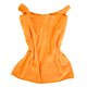 thumbnail image 1 of Toalla de baño de secado rápido de color naranja, bata con faldón ajustable para ducha y spa, suavidad superior, 1 of 8
