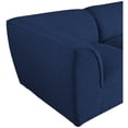 thumbnail image 6 of Meridian Furniture Miramar Navy Durable Linen Textured Modular Sectional, 6 of 8