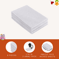 thumbnail image 5 of FabricLA Acrylic Felt Sheets for Crafts - Precut 9" X 12" Inches (20 cm X 30 cm) Felt Squares - Use Felt Fabric Craft Sheets for DIY, Hobby, Costume, and Decoration | White, 5 of 8