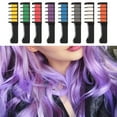 thumbnail image 4 of HEVIRGO Hair Chalk Easy to Apply Long Lasting Plant Extracts Disposable Hair Dye Chalk for Party, 4 of 10