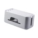 thumbnail image 4 of Caja de gestión de cables, tapa de regleta, organizador de cables para oficina Gris, 4 of 9