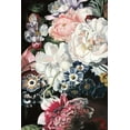 thumbnail image 2 of McCavitt, Naomi 11x14 Gold Ornate Wood Framed with Double Matting Museum Art Print Titled - Baroque Botanica I, 2 of 4