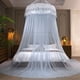 thumbnail image 5 of Mosquitera Tipo Domo para Techo Smj251216004 | Malla de Poliéster Encriptada Plegable | Dosel de Cama con Volantes Estilo Princesa | Protección Contra Insectos para Camas Queen, Dobles E Individuales, 5 of 6