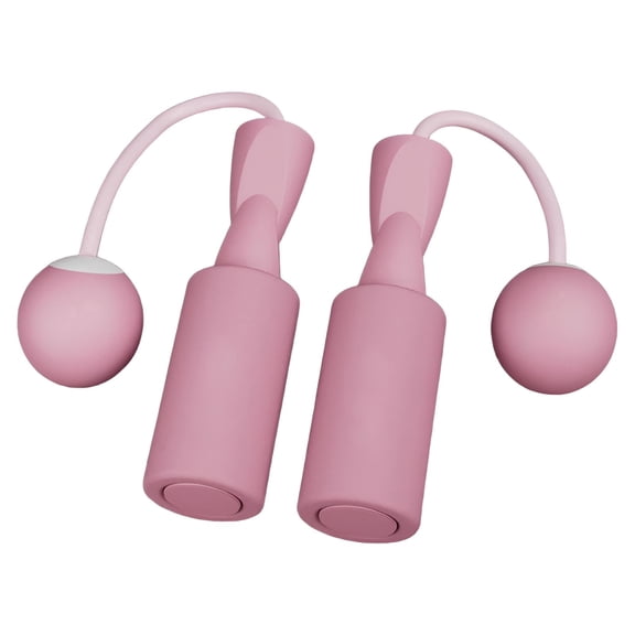 GARDVORA Jump Rope,Party Fitness Weighted Jump Rope,Skipping Rope Jump Rope for Women,Pink