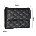 thumbnail image 2 of Adhesive Card Slots Holder Phone Pocket for Phone Case, PU Leather Wallet Sticker ID/Credit Card Holder with Magnetic Buttons for Phone Sleeve - Black, 2 of 6