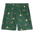 thumbnail image 2 of John Deere Little Boys' Short Sleeve Top and Shorts Pajama Set Dark Green John Deere Tractors, 2 of 3