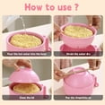 thumbnail image 5 of Microwave Ramen Bowl with Strainer,Happon 40oz Ramen Noodles Bowl Set, Microwave Ramen Bowl with Chopsticks, Spoon and Fork, Portable Ramen Cooker for Noodles, Soup, and Salad, 5 of 7