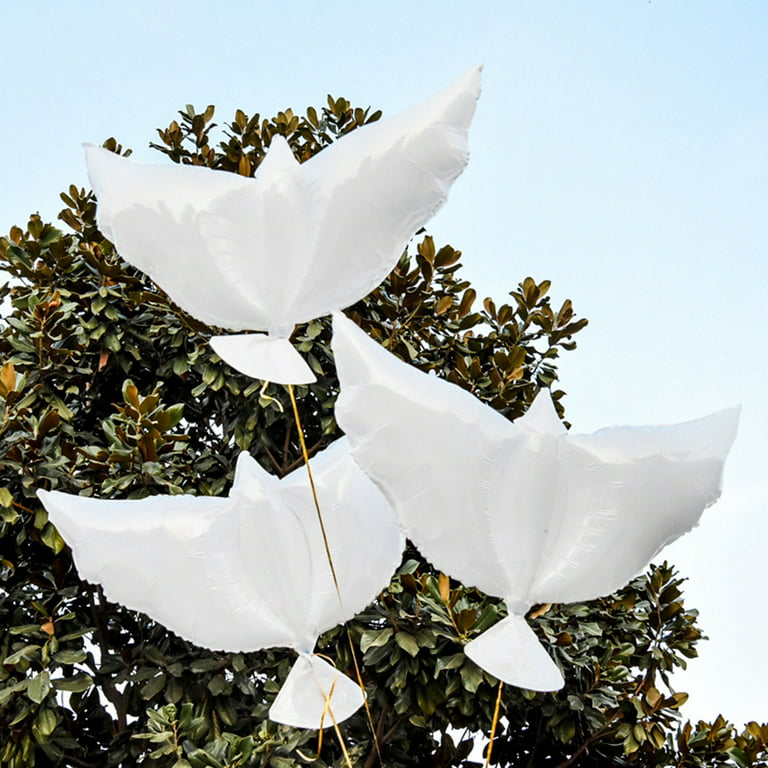 12-Pack Dove Balloons Memorial Release Biodegradable White – Weathered  Raindrop