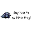 thumbnail image 2 of CafePress - Hello Frag Infant Bodysuit - Baby Light Bodysuit, Size Newborn - 24 Months, 2 of 4