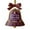 Purple, variant on BNNG USA 250th Anniversary Bell Shaped Pendant - 2D Acrylic Flat Ornament with Patriotic Theme,Creative Decoration for July 4th Celebration and Historical Events,Christmas Tree,Collectors Gift