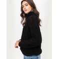 thumbnail image 2 of Suéter tejido grueso cuello alto AMAD Casual para mujer Talla XL, 2 of 5
