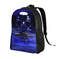 thumbnail image 2 of Haiem Steel Skull Backpack - Stylish and Durable 15-inch Laptop Backpack with Waterproof Oxford Fabric, 2 of 8