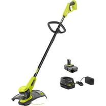 ONE  18V 13 in. Cordless Battery String Trimmer with 2.0 Ah Battery and Charger