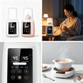 thumbnail image 6 of HIBIBUD 2026 New Bottle Warmer Compact Convenient Portable Bottle Warmer Efficient Bottle Warmer on the Go for Travel Home Car White&Pink 110V, 6 of 7