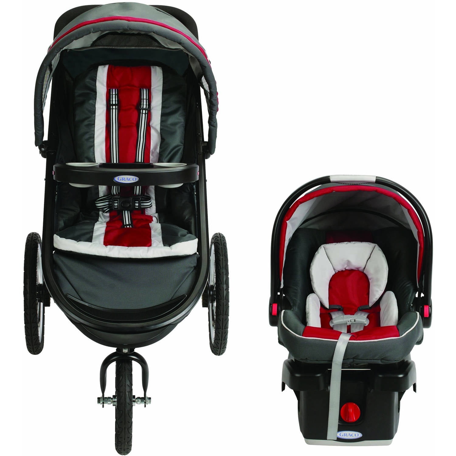 graco fastaction fold jogger click connect travel system jogger