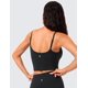 thumbnail image 2 of Remera CRZ YOGA Butterlift Crop Top con Escote Redondo Negra XX-Small, 2 of 6
