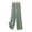 Green, variant on Womens Pajamas Pants Soft Knit Star Print Ruffle Elastic Waist Wide Leg Loose Sleepwear