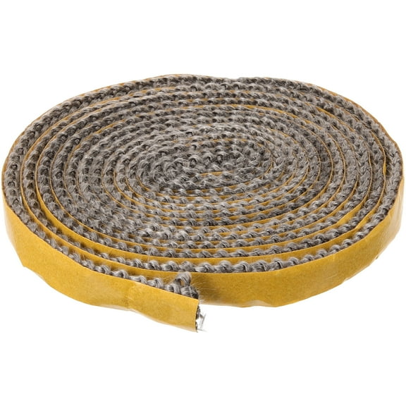 Fireplace Door Gasket Wood Stove Insulation Materials for Kilns and Industrial Tape Insert Glass Fiber