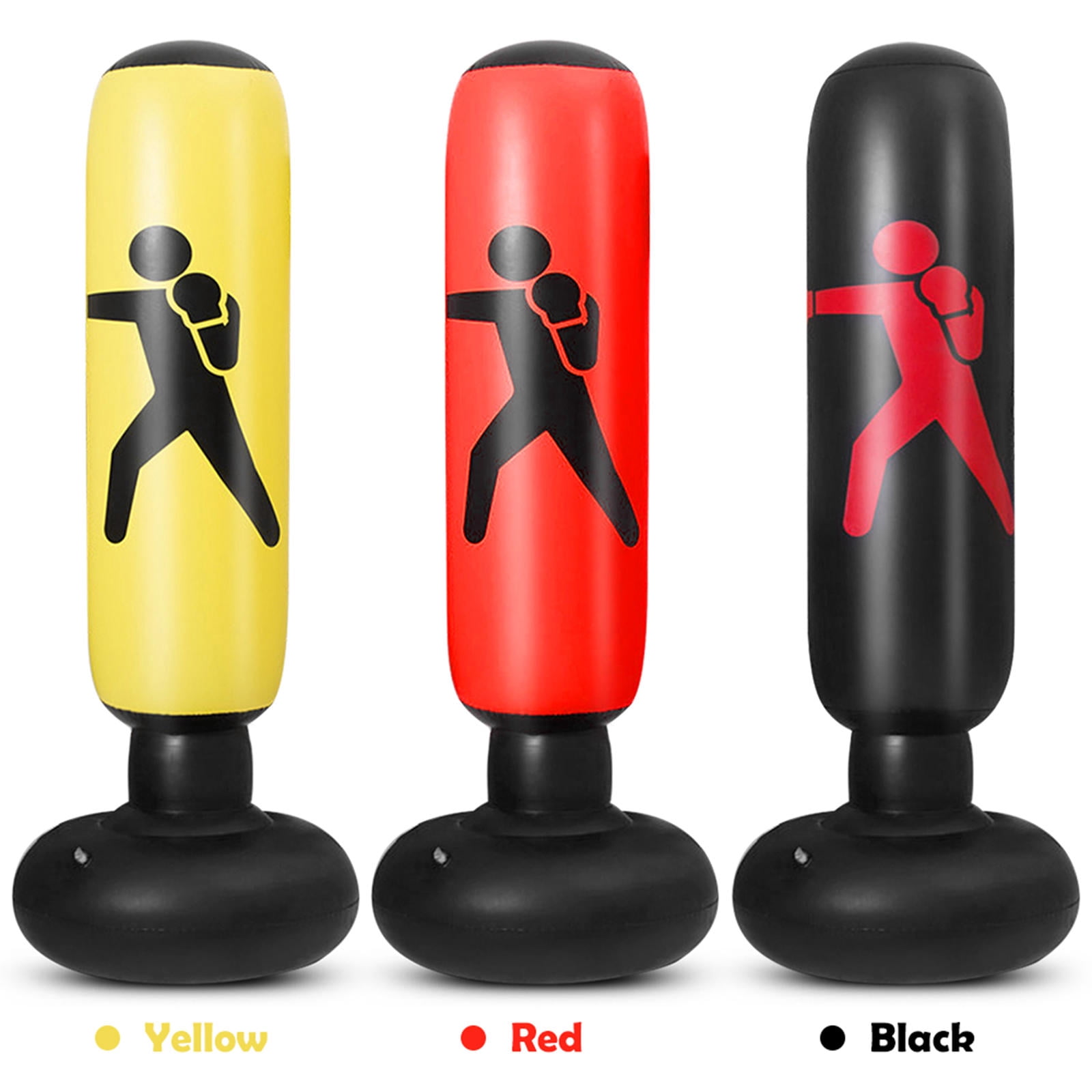 Yajisi 5.2‑ft Inflatable PVC Punching Bag – Lightweight, Durable, Easy‑Inflate Fitness Target for Indoor & Outdoor Use