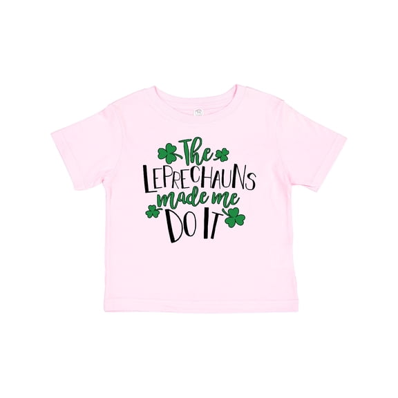 Inktastic St. Patrick's Day the Leprechauns Made Me Do It Boys or Girls Baby T-Shirt