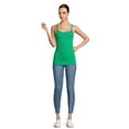 thumbnail image 5 of No Boundaries Ribbed Cami Top, 1 or 5-Pack, Women's, 5 of 5