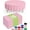 Pink, variant on Plastic Table Cloth Disposable 10 Pack, 54 x 108 Inch Table Cloths, Birthday Party Decorations, Picnic, White Tablecloths, Rectangle, Colorful, Rainbow Cover, Leakproof & Sturdy, Balloon