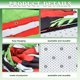 thumbnail image 2 of Juego de 4 cortinas de ducha navideñas con alfombras, tapa de inodoro y alfombrilla de baño, decoración de baño de invierno, juego de accesorios., 2 of 6
