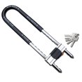 thumbnail image 3 of Cerradura de puerta de vidrio, cerradura en U, cerradura de puerta de tienda, cerradura antirrobo de doble puerta, cerradura en U larga para el hogar, cerradura eléctrica para motocicleta., 3 of 5