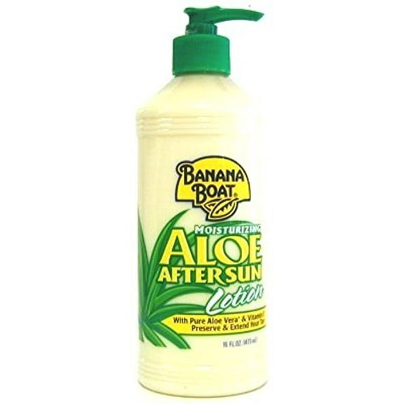 Banana Boat Aloe Vera Sun Burn Relief Sun Care After Sun Lotion - 16 Ounce
