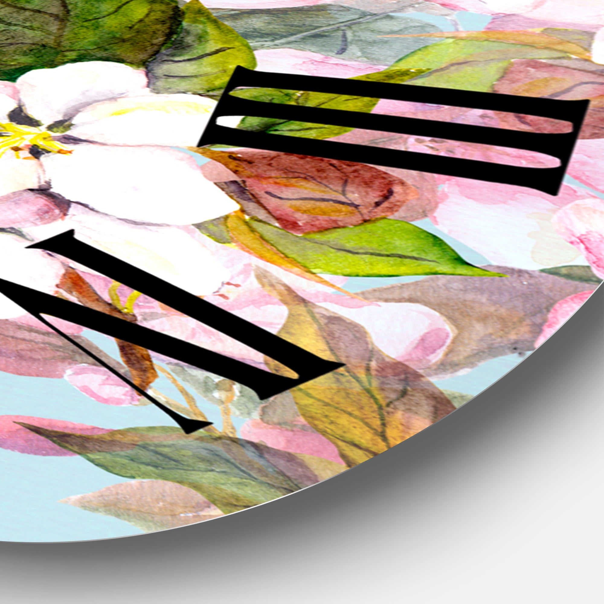 Designart 1 in Quartz Traditional Wall Clock