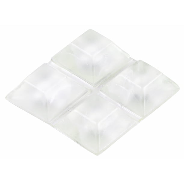 Shepherd Hardware 9565E 3/4Inch SurfaceGard Clear Adhesive Bumper Pads, 12Count