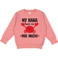 thumbnail image 2 of Inktastic Nana Loves Me Grandson Toddler Sweatshirt, 2 of 4