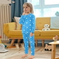 thumbnail image 5 of joogoo Starfish and Dots 2 Piece Long Sleeve Tee and Pants Cotton Pajama Set 6Y, 5 of 7