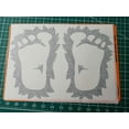 thumbnail image 4 of LiteMark Bigfoot Footprint Decals 8 Pack, 4 of 6