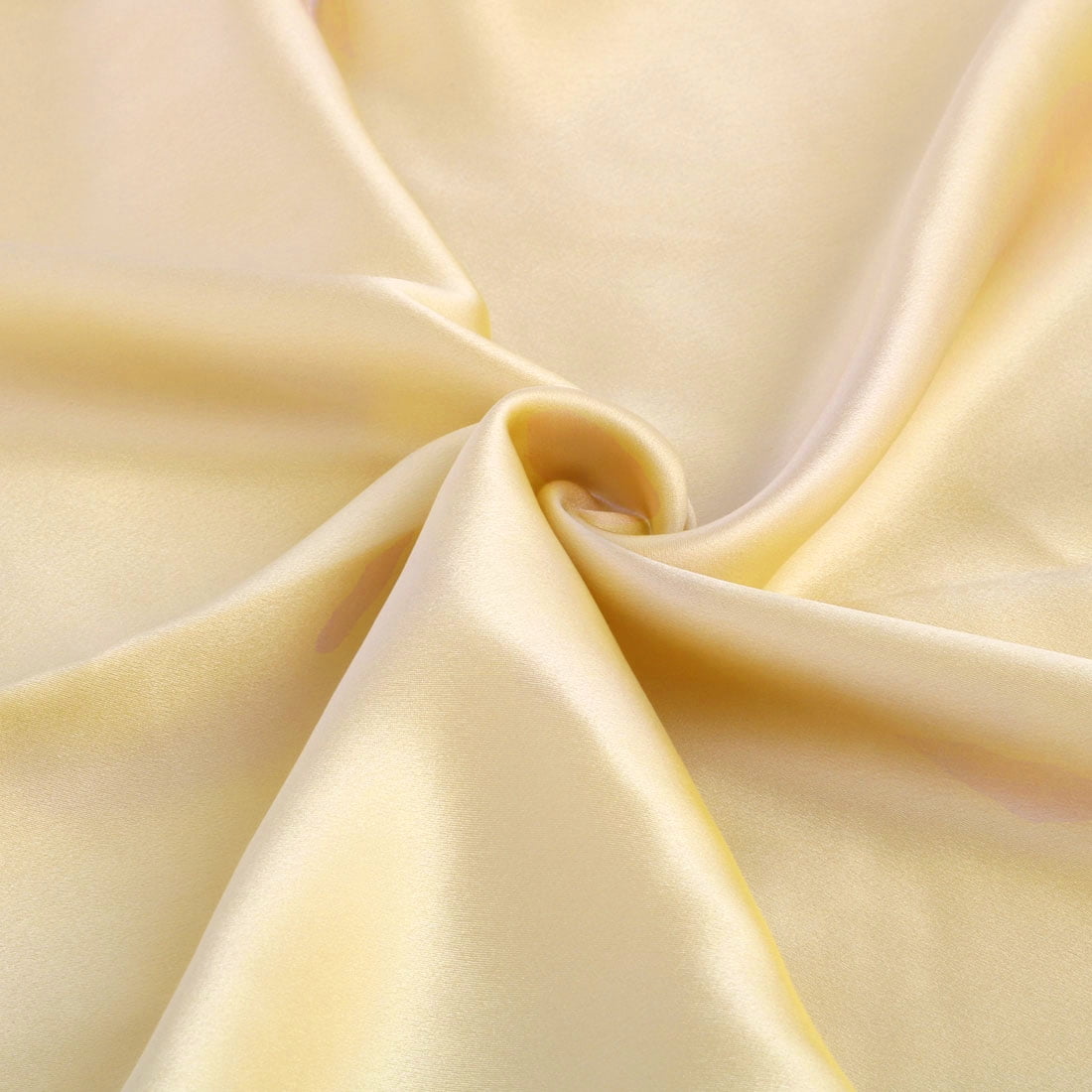 Unique Bargains 1 Piece 100% Silk Pillowcase Champagne Standard