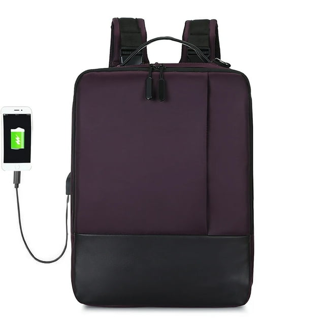 Mochila de nailon de alta calidad para ordenador portátil, mochila de negocios a la moda para hombre, 15,6 pulgadas