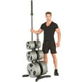thumbnail image 3 of Fitness Reality Olympic Weight Tree/Plate Rack/Bar Holders/Chrome Storage Posts, 1000 lb, 3 of 6