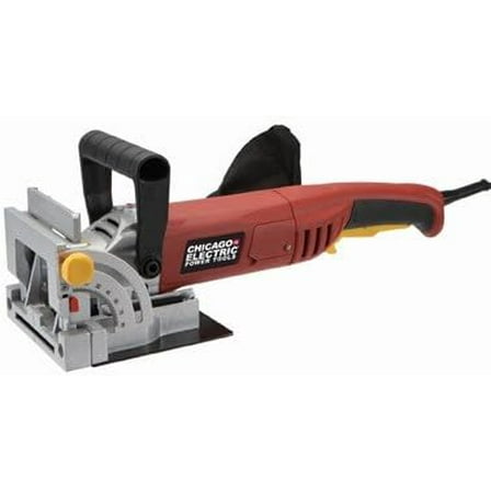 4" Plate Joiner 120 volts, 6 amps, RPM, 60 Hz, single phase Includes carbide tipped blade and arbor wrench