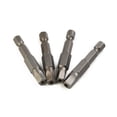 thumbnail image 2 of 10 Pcs Magnetic Screwdriver Bit 1/4inch Hex Shank 50mm Pentagonal Head 2.15-7.35mm Steel Nuts Remover For Electric Drill Parts, 2 of 6