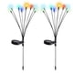 thumbnail image 1 of Lámpara 2 uds luz Solar de jardín uso conveniente para la decoración del patio del paisaje del jardín del hogar (luz de color + 8LED, 1 of 7