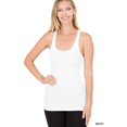 thumbnail image 4 of Racerback Ribbed Knit Tank Top, 4 of 19