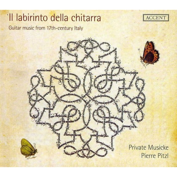 Pierre Pitzl - Guitar Music from the 17th Century Italy - Music & Performance - CD