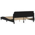 thumbnail image 6 of vidaXL Bed Frame without Mattress Platform Bedstead Bed Base Faux Leather, 6 of 8