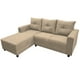 thumbnail image 3 of Sala Esquinera El Bazar Store Demeter Beige 210x160 cm Tela Lino Nacional Modular Love seat chaise, 3 of 6