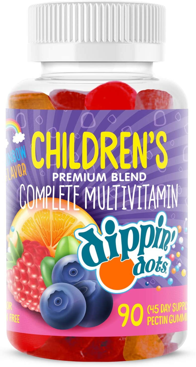 dippin' dots Children's Complete Multivitamin Fruit Gummies (90 Count