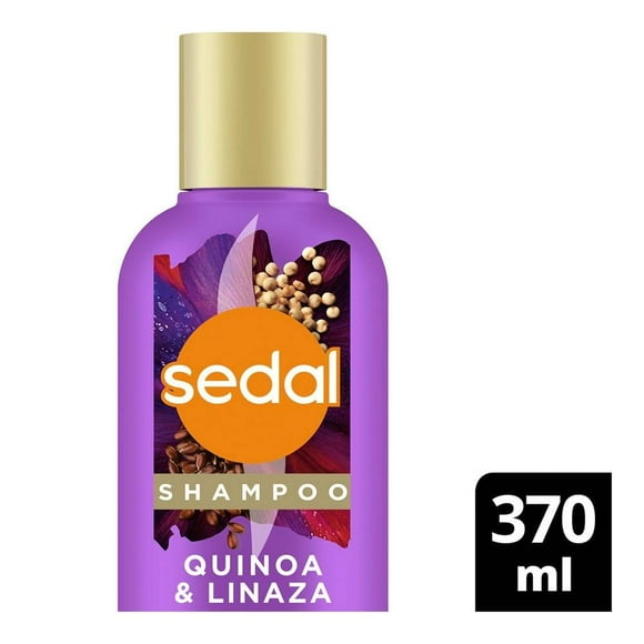 Shampoo Sedal hidratación y control caída quinoa y linaza 370 ml